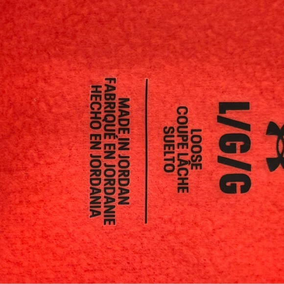 NEW with tags! Men’s Size Large Under Armour Fleece Graphic Hoodie - Picture 6 of 7